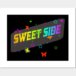 Sweet Side - Girly Girl Design Posters and Art